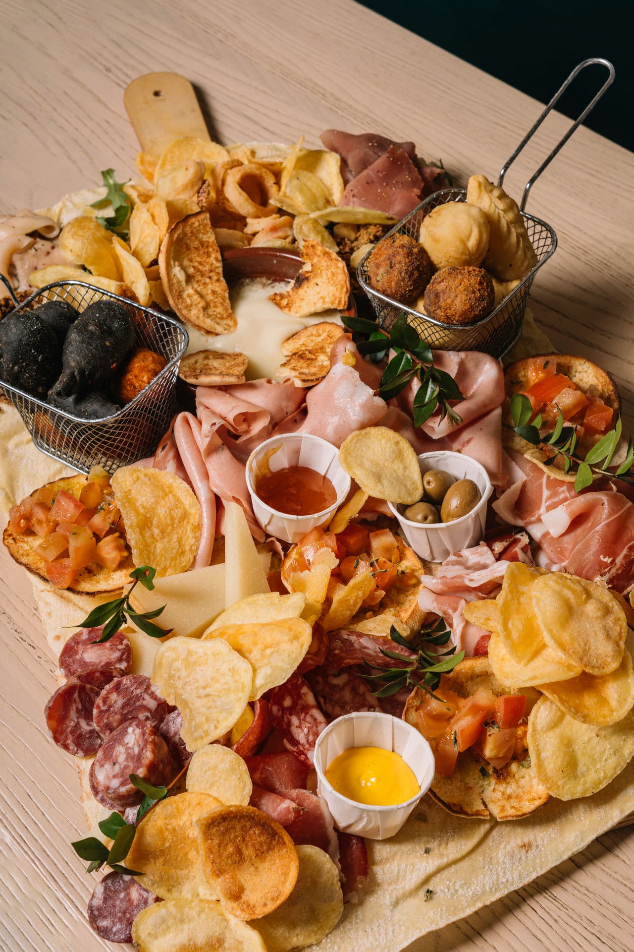 Tagliere di salumi di Sa Schironada Bistrot